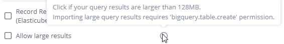 Allow Large Results Tooltip